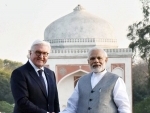  President of the Germany Frank Walter Steinmeier calls on PM Modi