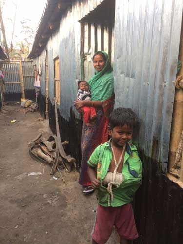 Rohingya families find shelter in West Bengal