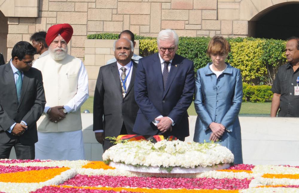  President of the Germany Frank Walter Steinmeier Visits India