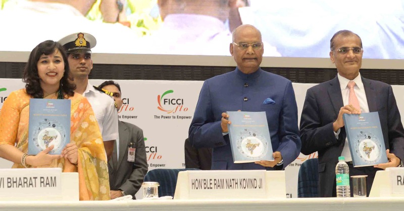 Ram Nath Kovind Attends the 34th Annual Session of FICCI Ladies Organisation
