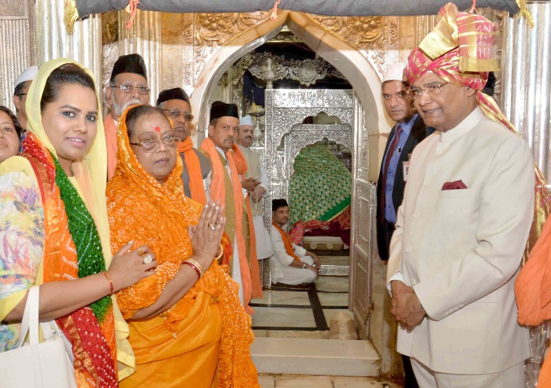 Kovind visits Rajasthan