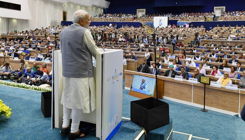 PM Modi addresses first Assembly of International Solar Alliance in New Delhi
