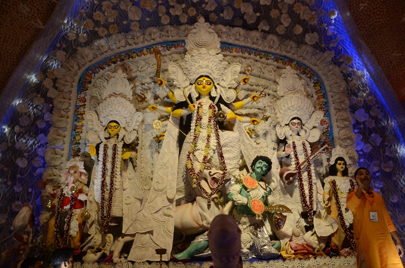 Durga Puja: Take a look at Ballygunge Cultural pandal