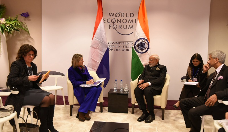 Narendra Modi in Davos
