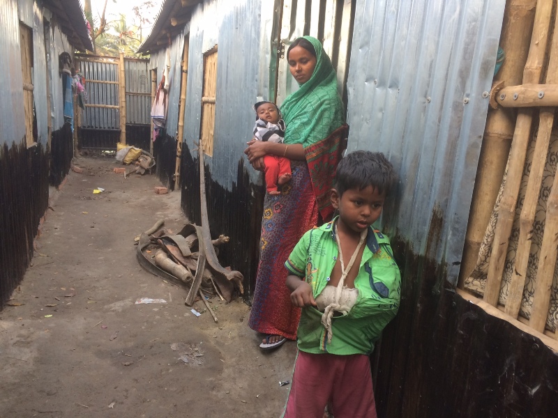 Rohingya families find shelter in West Bengal