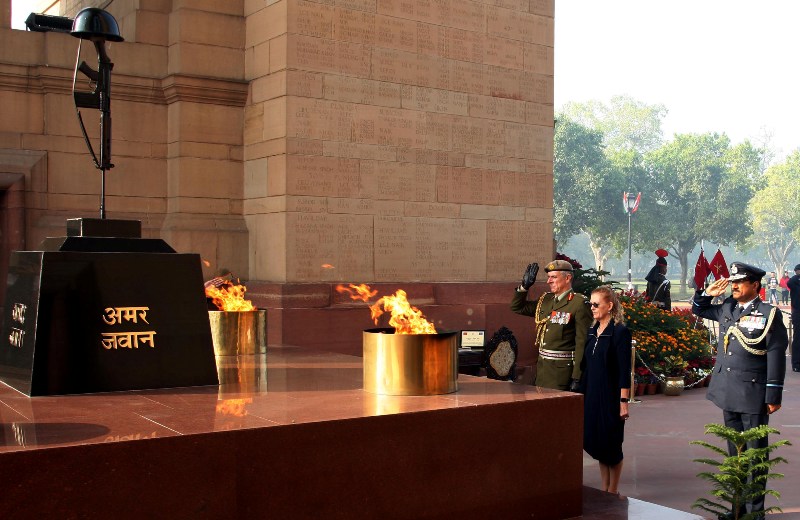 Lt. Gen Timothy Keating in New Delhi 