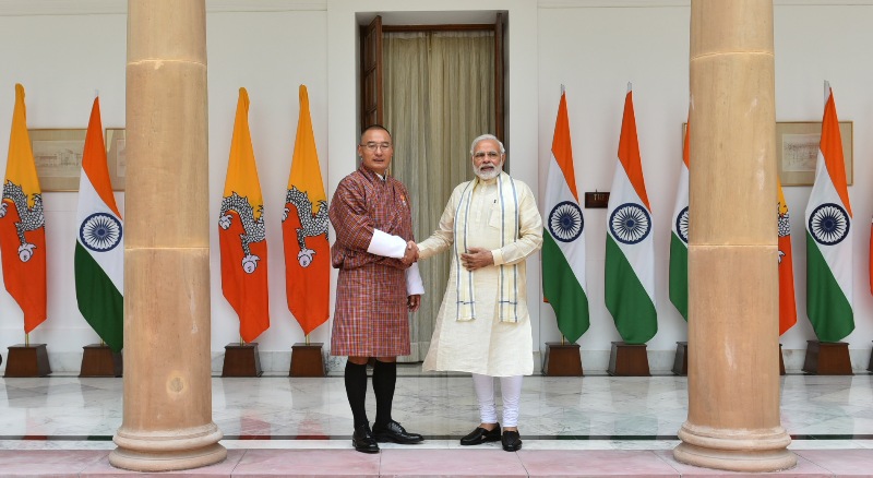 Bhutan PM visits India 