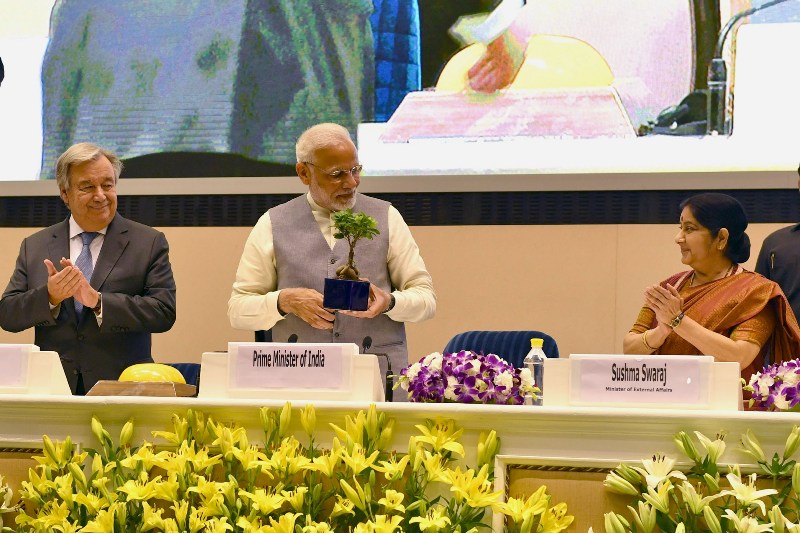 PM Modi addresses first Assembly of International Solar Alliance in New Delhi