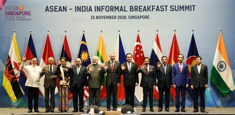 PM Narendra Modi in Singapore