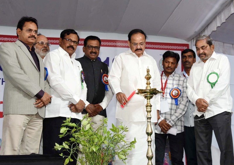 VP M. Venkaiah Naidu in Hyderabad 