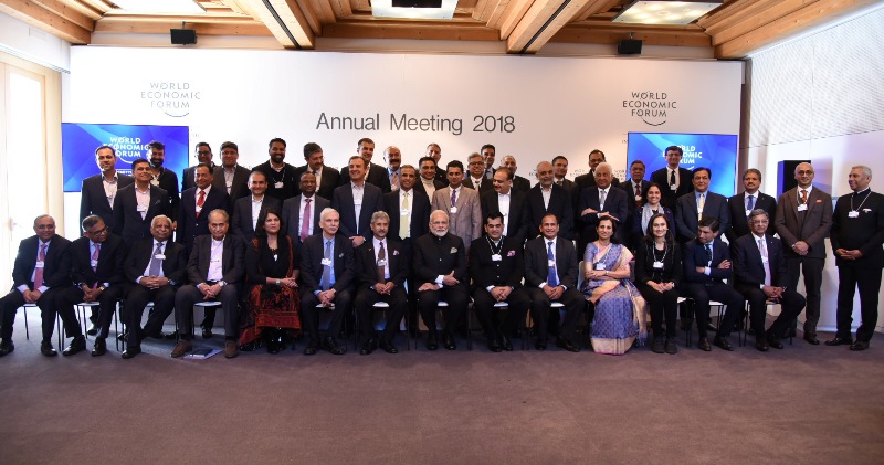 Narendra Modi in Davos