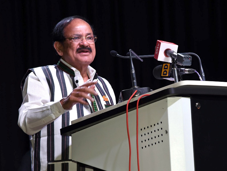  Venkaiah Naidu addresses gathering in Itanagar 