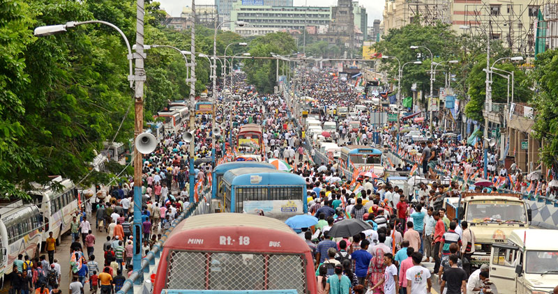 Mamata Banerjee addresses TMC's Martyrs' Day rally in Kolkata