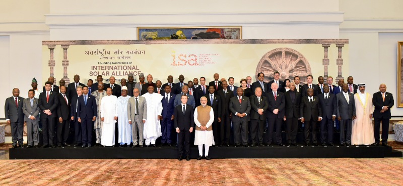 Prime Minister Narendra Modi meets several world leaders on sidelines of ISA Summit 