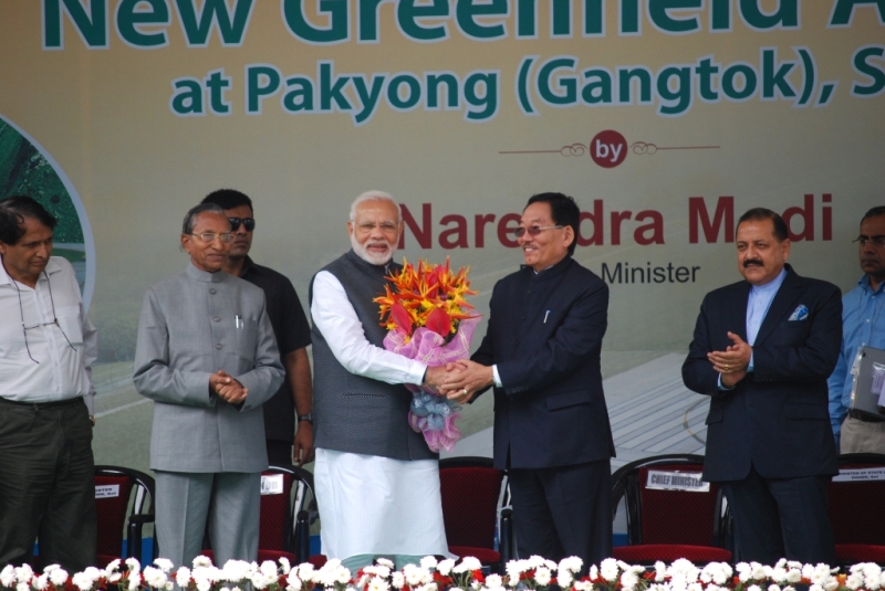 PM Narendra Modi in Sikkim