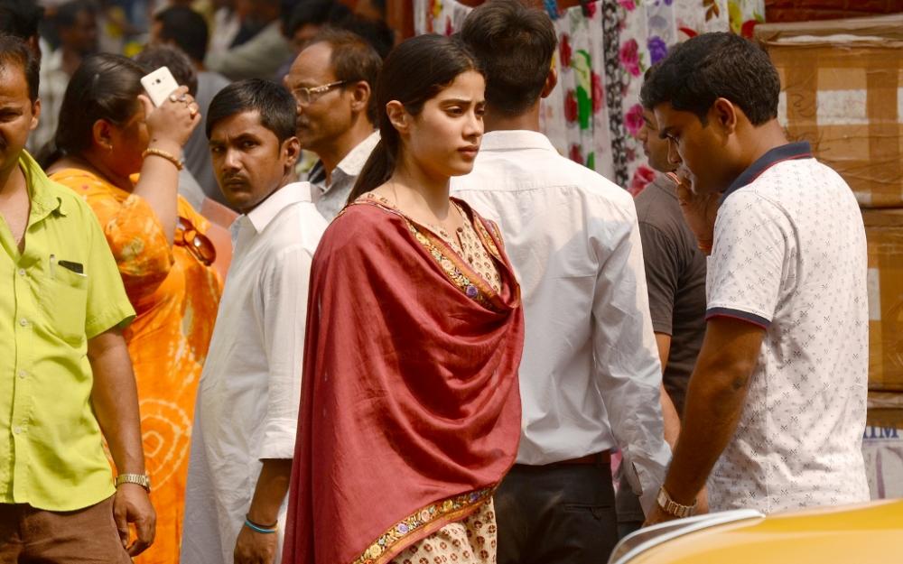 Jhanvi Kapoor shoots in Kolkata for her debut film Dhadak