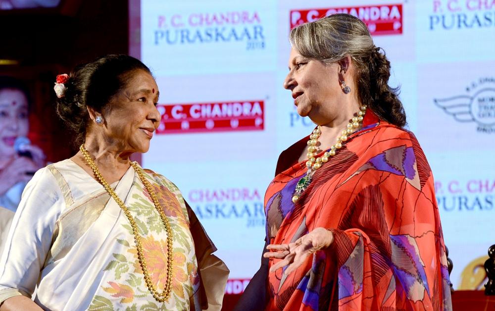 P.C. Chandra Group felicitates Asha Bhonsle in Kolkata