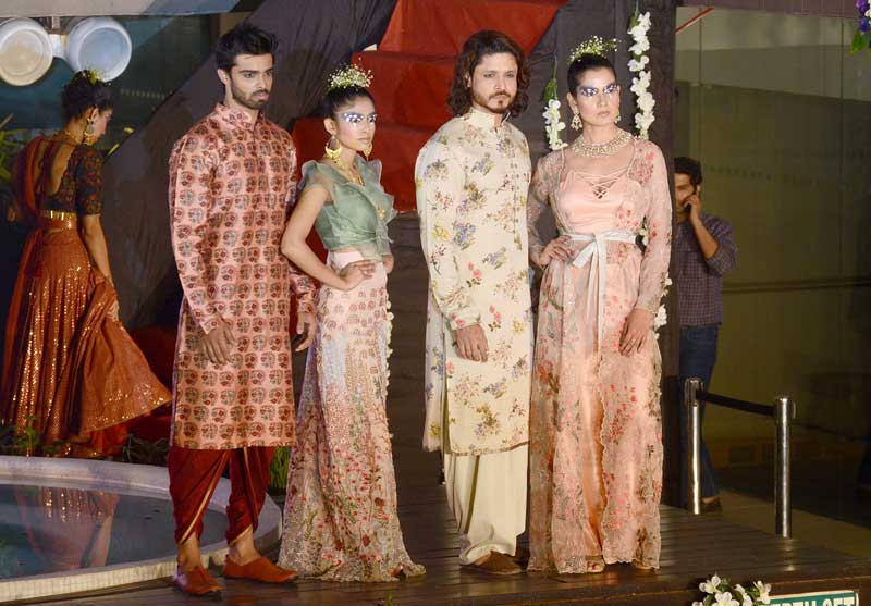 Glimpse of Pranay Baidya fashion show