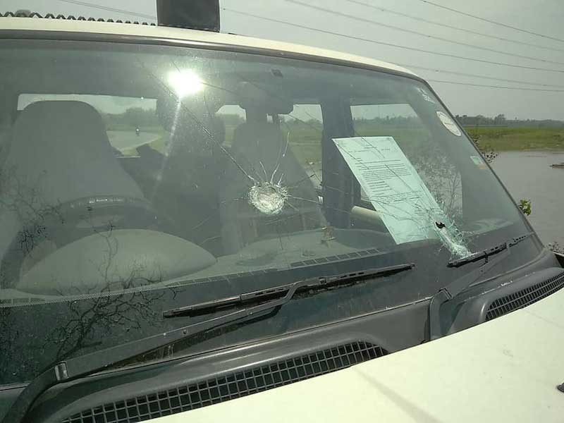 Violence marks second-phase Lok Sabha polls in Bengal, CPM candidate Md Salim's car attacked