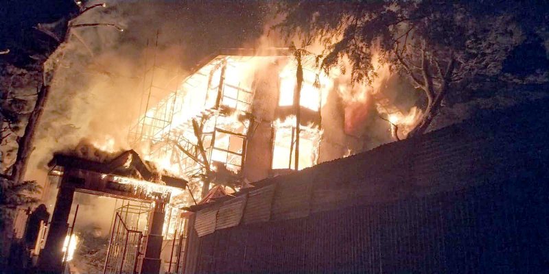 Fire breaks out at central government guest house in Shimla