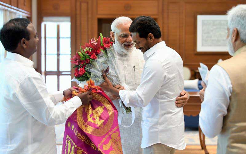 Jagan Mohan Reddy meets PM Modi in New Delhi