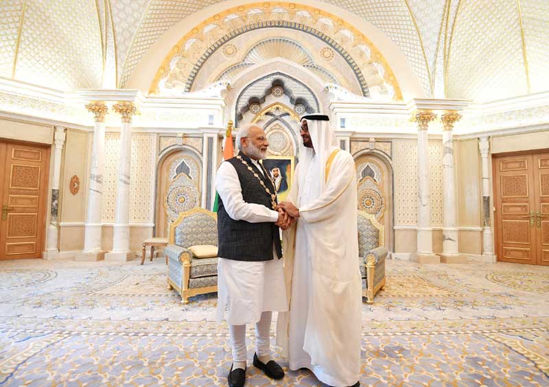 Narendra Modi visits UAE