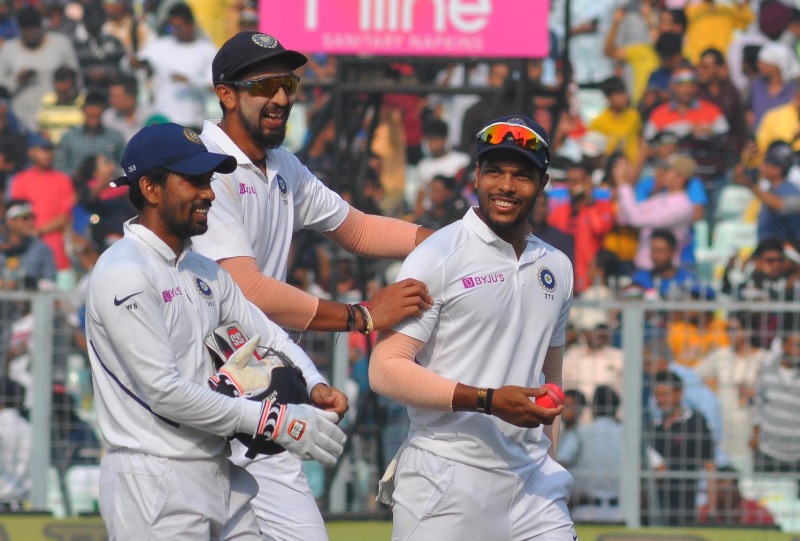 Indian team clinch Pink Test match