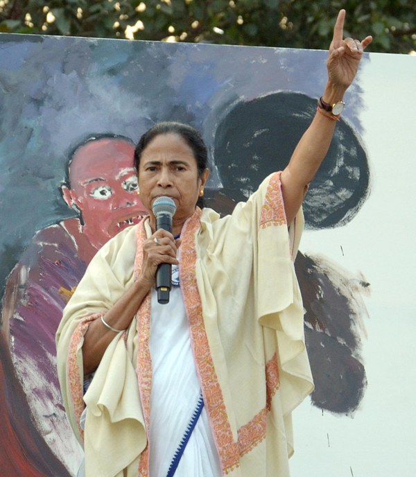 Mamata Banerjee addresses protest rally against CAA in Kolkata