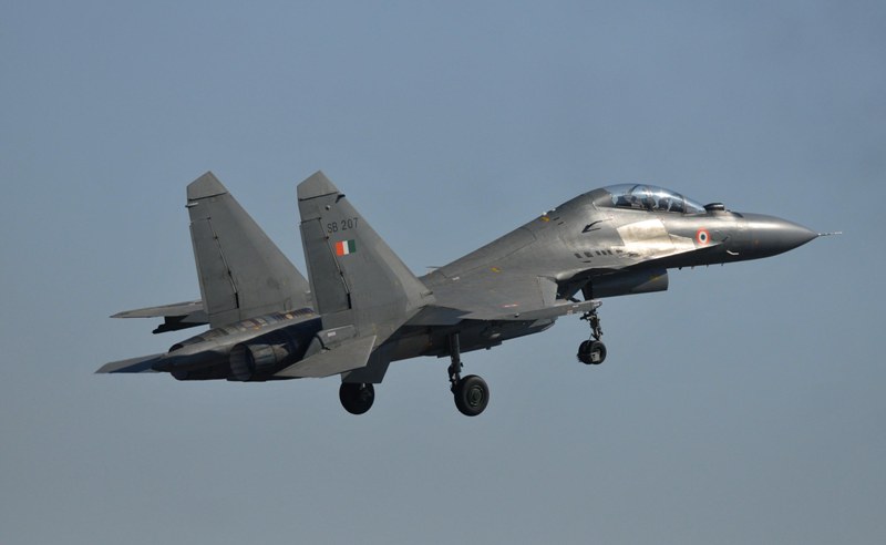 Rafale fighter jet during full dress rehearsal ahead of 12th Edition of Aero India '19 