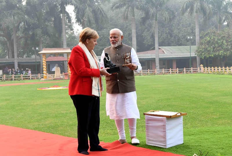 Angela Merkel visits India