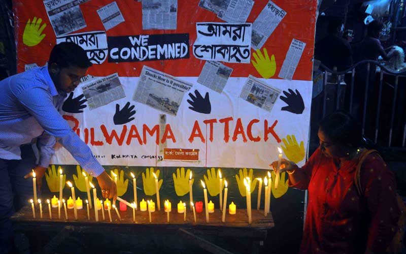 India protests Pulwama attack