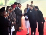 The Prime Minister of Norway Erna Solberg visits India