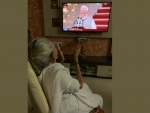 Narendra Modi's mother Heeraben watches son taking oath as PM