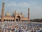 Muslims offer prayers on Eid in the national capital
