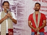 Prosenjit Chatterjee marks presence in Samaj Sebi Sangha's Khuti Pujo