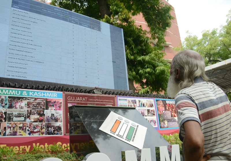 Lok Sabha Elections: Counting of votes progress in India on May 23