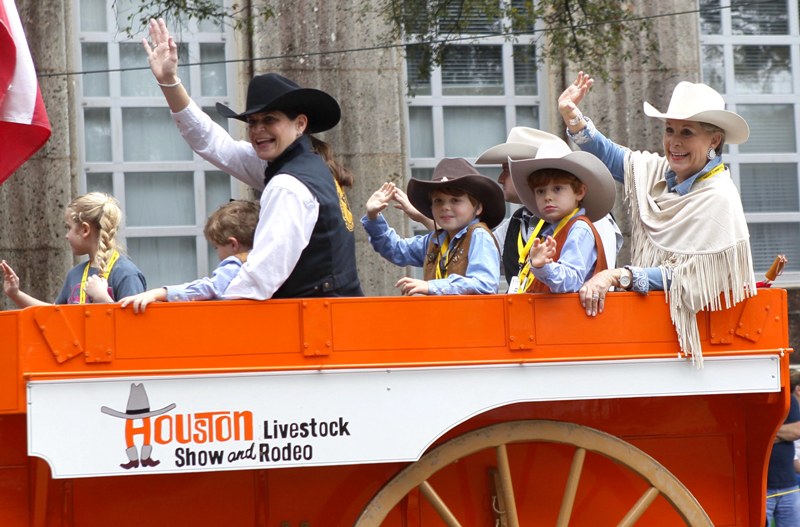 Annual Houston Rodeo parade 