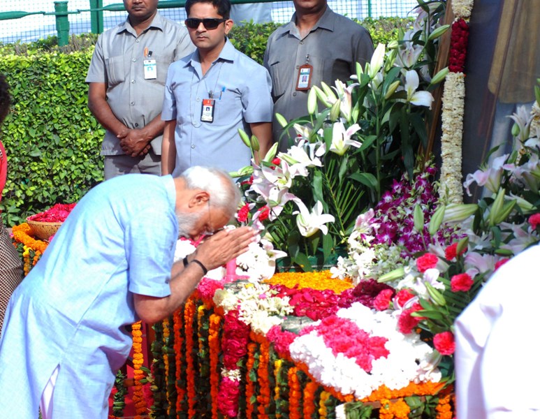PM Modi pays tribute to BR Ambedkar 