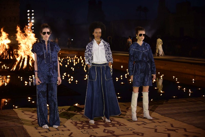 Christian Diors Resort 2020 collection show in Morocco