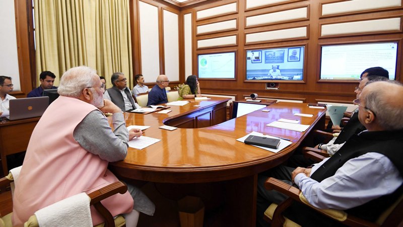 PM Modi chairs 13th interaction through Pragati in New Delhi