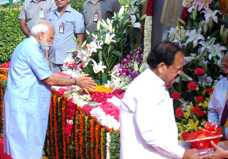 PM Modi pays tribute to BR Ambedkar 