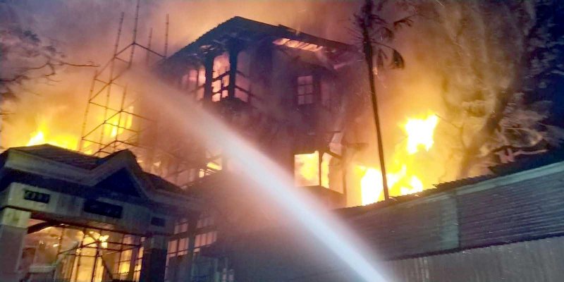 Fire breaks out at central government guest house in Shimla