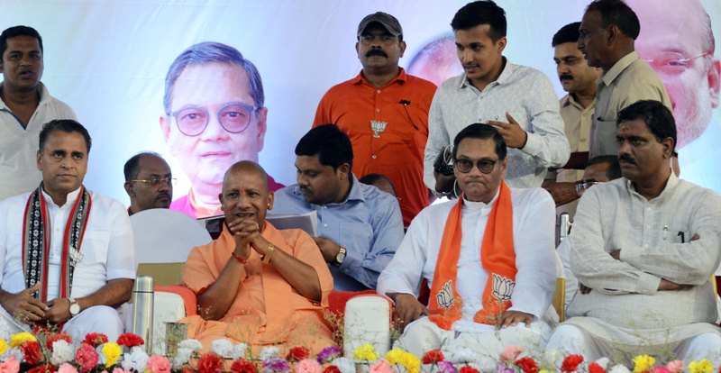UP CM Yogi Adityanath campaigns in Kolkata