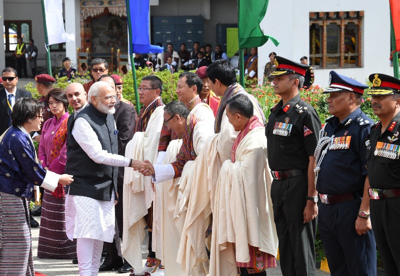 PM Modi visits Bhutan