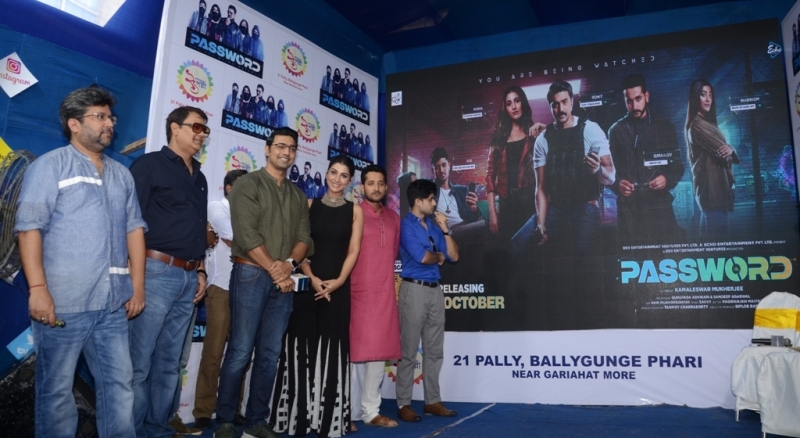 First poster of Password launched with 21 Palli Ballygunge Durga Puja theme video