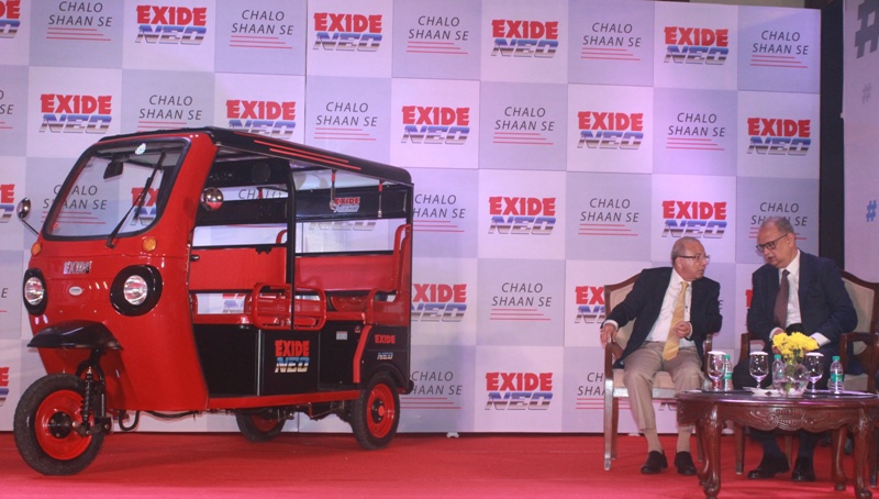Exide announces its entry into e-rickshaw market