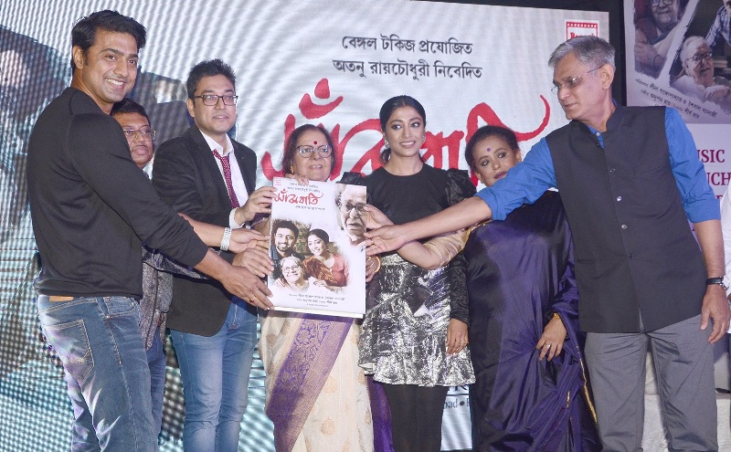 Tollywood stars attend music launch of Sanjhbati