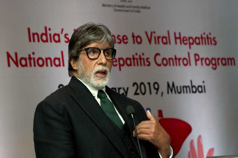 Big B speaks on combating viral Hepatitis in India