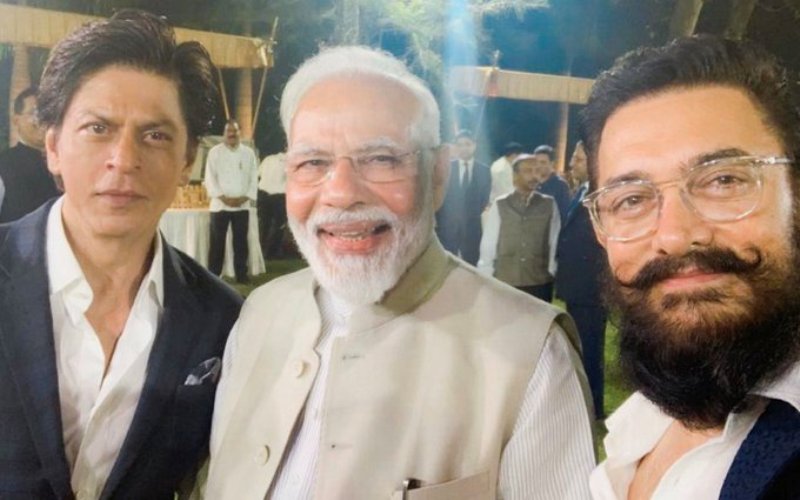 Modi's evening date with Bollywood celebrities