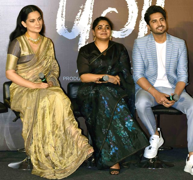 Kangana at Panga trailer launch in Mumbai